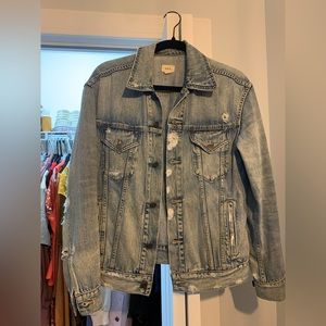 ABLE Distressed Denim Jacket